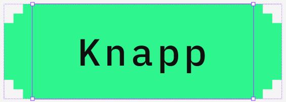 Knapp bestående av 3 biter fra Figma